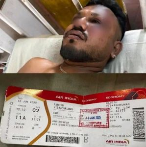 The only survivor of air India