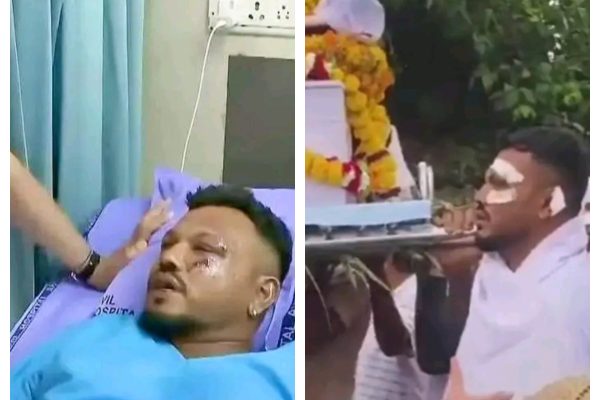 “He Walked Away Alone” Air India Crash Survivor Ramesh Vishwas Kumar Weeps at Brother’s Funeral
